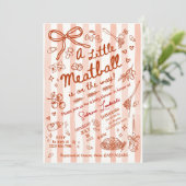 A little Meatball is on the way Kaart (Staand voorkant)