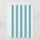 A Little Mermaid is on Her Way Baby Shower  Kaart (Achterkant)