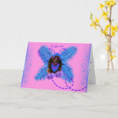 A Little Note Greeting Card Kaart (Gele Bloem)