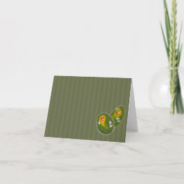 A Little Pair - Blank Card for Any Occasion Bedankkaart