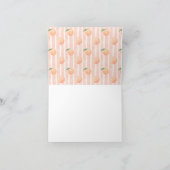 A Little Peach Folded Thank You Card Bedankkaart (Binnen)