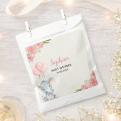 A Little Peanut is on the Way Elephant baby shower Bedankzakje (Geknipt)