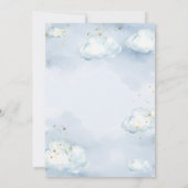 A Little Peanut is on the Way Elephant Baby Shower Kaart (Achterkant)