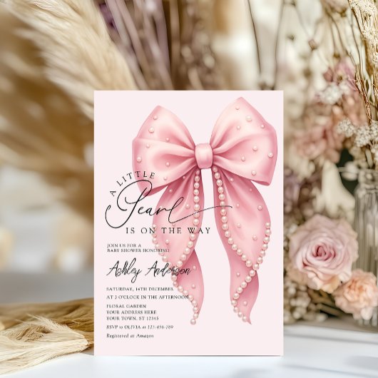 A Little Pearl is onderweg naar Pink Bow Baby show Kaart