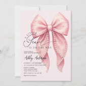 A Little Pearl is onderweg naar Pink Bow Baby show Kaart (Voorkant)