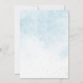 A Little Piece of Heaven Baby shower (Jongen) Kaart (Achterkant)