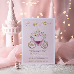 A Little Princes is op weg naar haar Baby shower Kaart