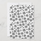 A little pumpkin arrived Birth Announcement Aankondiging (Achterkant)