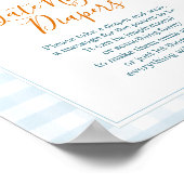 A Little Pumpkin Blue Truck Late Night Diapers Poster (Hoek)