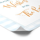 A Little Pumpkin Blue Truck Leave Your Wishes Poster (Hoek)