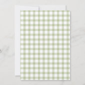 A Little Pumpkin is On The Way Autumn Baby Shower Kaart (Achterkant)