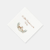 A Little Pumpkin is on the Way" Baby Bib Servet (Hoek)