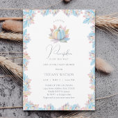 A Little Pumpkin is On The Way Boy Baby Shower Kaart