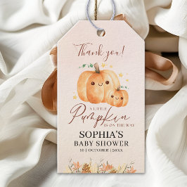 "A Little Pumpkin Is on the Way" Fall Baby Shower  Cadeaulabel
