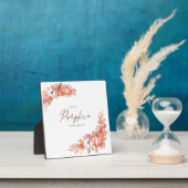 A Little Pumpkin Is On the Way Table Top Plaque Fotoplaat (Insitu)