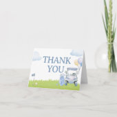 A Little Putter Golf Baby Shower Bedankkaart (Voorkant)