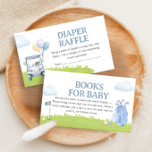 A Little Putter Golf Baby Shower Diaper Raffle Informatiekaartje