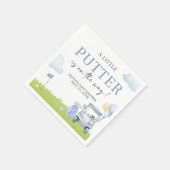 A Little Putter Golf Baby Shower Servet (Hoek)