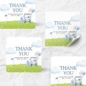 A Little Putter Golf Baby Shower Vierkante Sticker