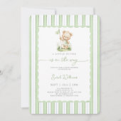 A Little Putter is op weg naar het Baby shower Kaart (Voorkant)