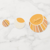 A Little ray of Sunshine Baby Shower Confetti (Voorkanten)