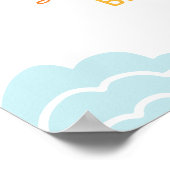 A Little Ray of Sunshine Baby shower Poster (Hoek)