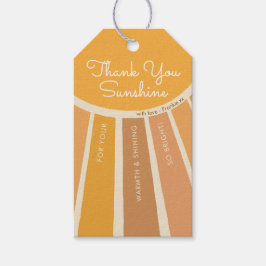 A Little ray of Sunshine Baby Shower Thank You Cadeaulabel