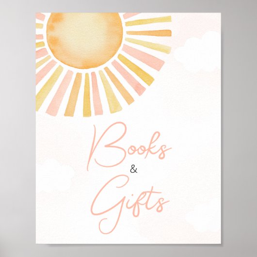 A Little Ray of Sunshine Boeken en geschenken Poster (Voorkant)