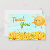 A Little Ray of Sunshine - Dank je kaart (Voorkant)