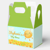 A Little Ray of Sunshine - Spring Baby shower Bedankdoosjes (Geopend)