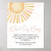 A Little Ray of Sunshine Zeg geen Baby Poster (Voorkant)