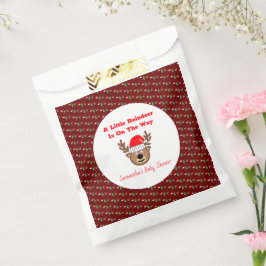 A Little Reindeer Is On The Way Bedankzakje