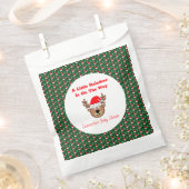 A Little Reindeer Is On The Way Bedankzakje (Geknipt)