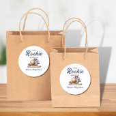 A Little Rookie On The Way beroemd gemaakt door Ba Ronde Sticker