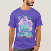 A Little Salty A Little Sweet Mermaid Skeleton Sum T-shirt (Voorkant)