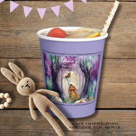 A Little Seed of Love Storybook Baby shower Papieren Bekers
