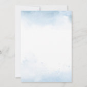 A Little Snowflake is on the Way Baby Shower Kaart (Achterkant)