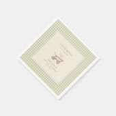 A Little Sprout is on the Way Baby Shower  Servet (Hoek)