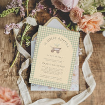 A Little Sprout is op de weg Baby shower