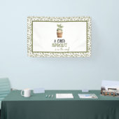 A Little Sprout on the Way Baby Shower Banner (Beurs)