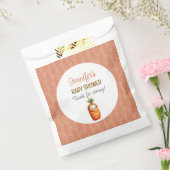 A Little Sprout on the Way  Favor Bag Bedankzakje (Gezegeld)