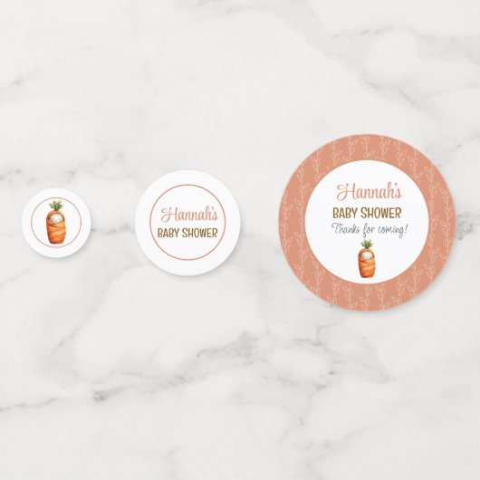 A Little Sprout on the Way Table Confetti (Voorkanten)