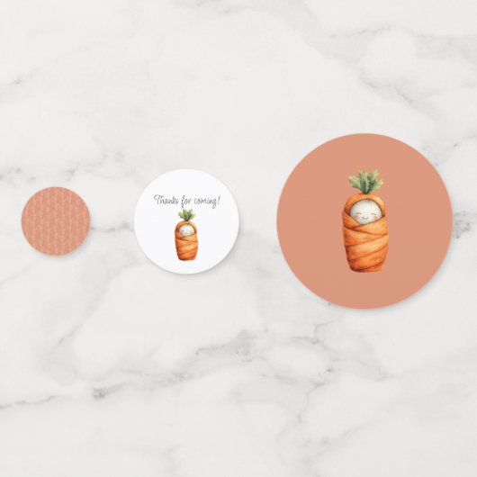 A Little Sprout on the Way Table Confetti (Achterkanten)