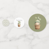 A Little Sprout on the Way Table Confetti (Achterkanten)