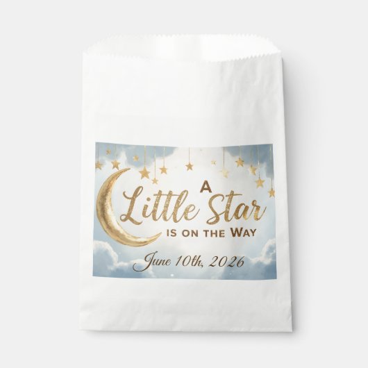 A Little Star Is On The Way beroemd gemaakt door B Bedankzakje (Voorkant)