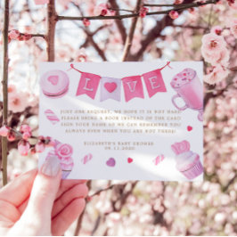 A Little Sweetheart Books voor Baby Ticket Informatiekaartje