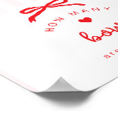 A Little Sweetheart How many Bows game Poster (Hoek)