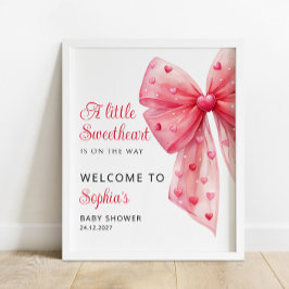 A Little Sweetheart is onderweg naar Bow Baby Welc Poster