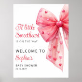 A Little Sweetheart is onderweg naar Bow Baby Welc Poster (Voorkant)