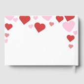 A Little Sweetheart is op de weg baby shower Gastenboek (Achterkant)